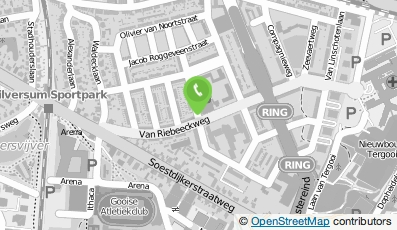 Bekijk kaart van RR Enterprises in Hilversum