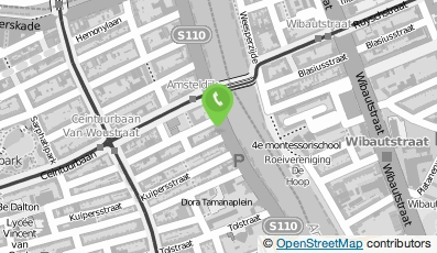 Bekijk kaart van gingerOS B.V. in Amsterdam