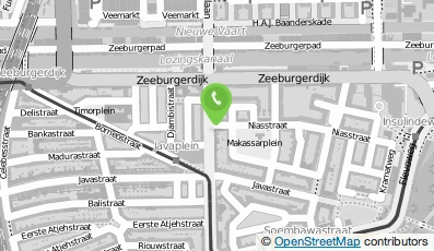 Bekijk kaart van recht om het hoekje in Amsterdam