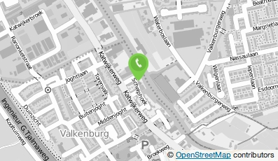 Bekijk kaart van EVC-commerce in Valkenburg (Zuid-Holland)