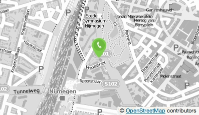 Bekijk kaart van AH Verloskundige in Nijmegen