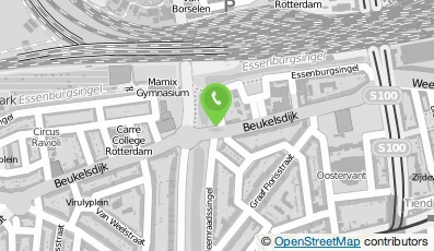 Bekijk kaart van The Fade Corner by M.Y in Rotterdam