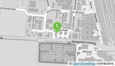 Bekijk kaart van Van der Sijs Bedrijfsbegeleiding B.V. in Hazerswoude-Dorp
