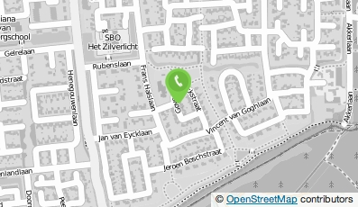 Bekijk kaart van Hera Studio in Waalwijk