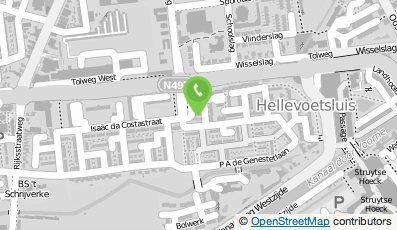 Bekijk kaart van 't Dok Medisch Centrum in Hellevoetsluis