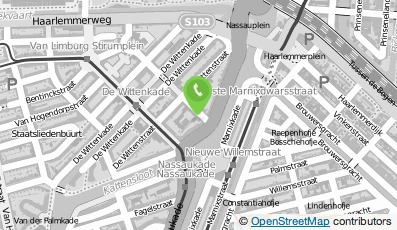 Bekijk kaart van Bestuurskantoor en VS Amsterdam West in Amsterdam