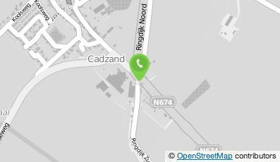 Bekijk kaart van Sporthal Cadzand in Cadzand