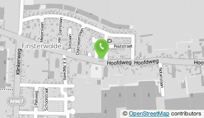 Bekijk kaart van Partycentrum Finnewold B.V. in Finsterwolde