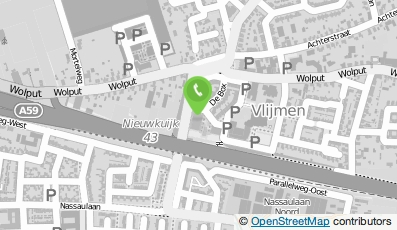 Bekijk kaart van S.Y. Bouw en dienstverlening in Vlijmen