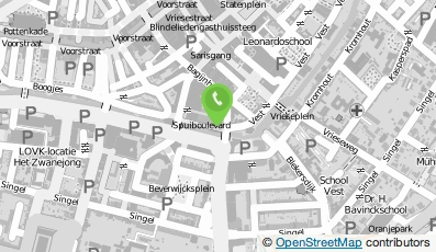 Bekijk kaart van Restaurant aan de Spuihaven B.V. in Dordrecht