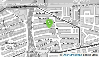 Bekijk kaart van Boulangerie Fes in Amsterdam
