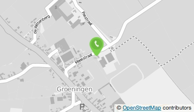 Bekijk kaart van Akkerbouwbedrijf van Dijk in Groeningen