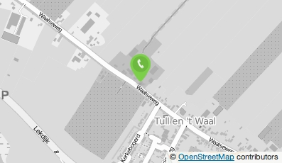 Bekijk kaart van D. Floor Veehouderij & Dienstverlening in Tull en 'T Waal