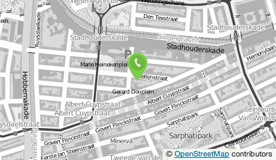 Bekijk kaart van Taxi El Haddad 020 in Amsterdam