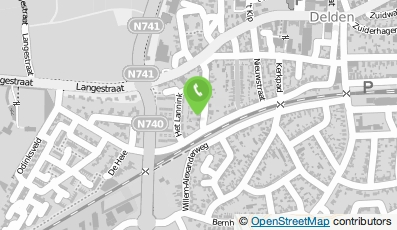 Bekijk kaart van Koen Grefte Bouw & Onderhoud in Delden