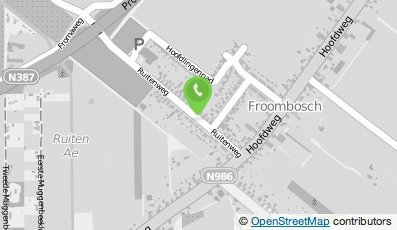Bekijk kaart van Haverkamp events in Froombosch