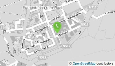 Bekijk kaart van Staye Facilities in Egmond aan den Hoef
