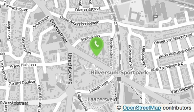 Bekijk kaart van Q2 Management Consulting in Hilversum