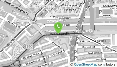 Bekijk kaart van V+V vormgevers in Amsterdam