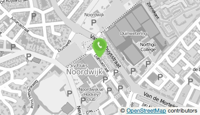 Bekijk kaart van Exhale Yoga in Noordwijk (Zuid-Holland)