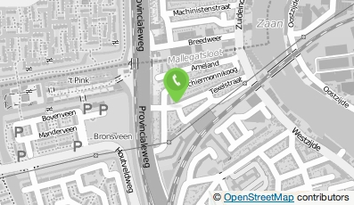 Bekijk kaart van F.T.T Glazenwasserij in Zaandam