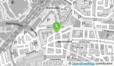 Bekijk kaart van Bouwbedrijf TDK in Leiden
