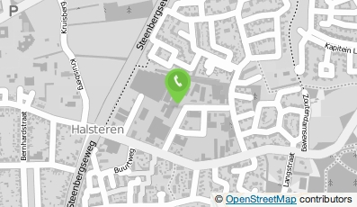 Bekijk kaart van Van Dort & Masset B.V. in Halsteren
