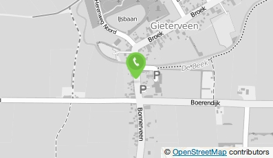 Bekijk kaart van Duurzaamheidstechniek Roossien in Gieterveen