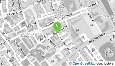 Bekijk kaart van JP van den Bent A. Kuyperstraat in Heerenveen