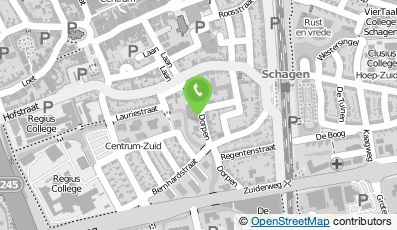Bekijk kaart van Leefstijlcentrum Diëtist & Leefstijl in Schagen