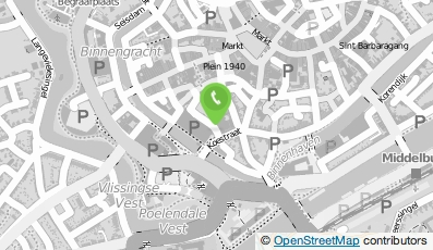 Bekijk kaart van Logopedie & Stottercentrum ZuidWest in Middelburg