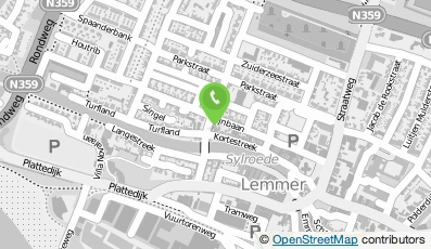 Bekijk kaart van Uw Eigen Rekenkamer Lemmer B.V. in Lemmer