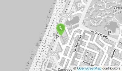 Bekijk kaart van beach-apartments in Zandvoort