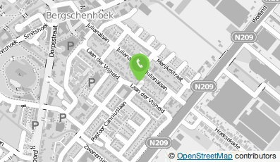 Bekijk kaart van Timmerbedrijf E. van Veen in Bergschenhoek