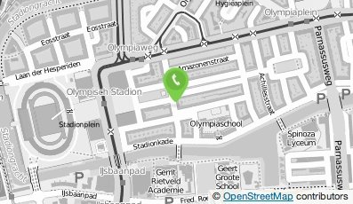 Bekijk kaart van thalie's in Amsterdam