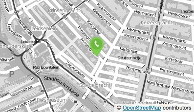 Bekijk kaart van Prinsengracht Museum Bed & Breakfast in Amsterdam