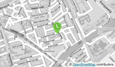 Bekijk kaart van cafetaria/restaurant de meeuw in Groningen