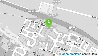 Bekijk kaart van Mondzorgcentrum Beek B.V. in Beek (Gelderland)