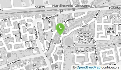 Bekijk kaart van Rinnah chr. boeken & cadeaus in Hardinxveld-Giessendam
