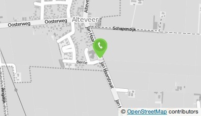Bekijk kaart van Prins Auto's B.V. in Alteveer (gemeente De Wolden Drenthe)
