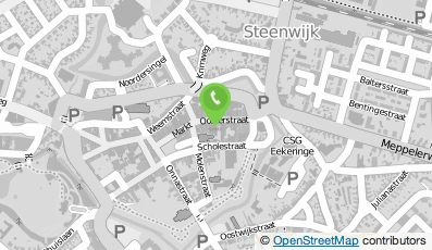 Bekijk kaart van Boekhandel Groenendijk in Steenwijk