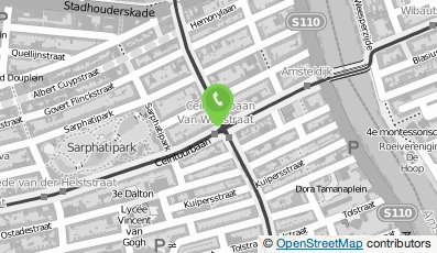 Bekijk kaart van Coffeecompany Van Woustraat 92 Amsterdam in Amsterdam