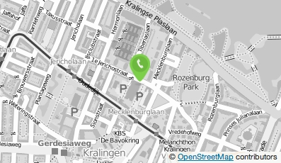 Bekijk kaart van YorBody Fysiotherapie Rotterdam-Kralingen in Rotterdam