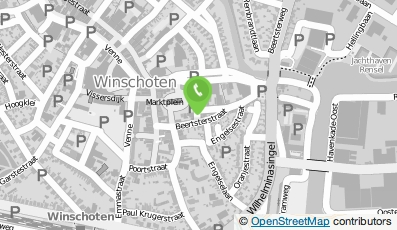Bekijk kaart van Angel Massage Winschoten in Winschoten