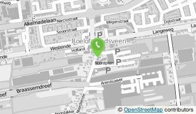 Bekijk kaart van Tandheelkundig Centrum Roelofarendsveen B.V. in Roelofarendsveen