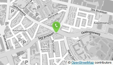 Bekijk kaart van Kinki Kappers Sint Jorislaan in Eindhoven