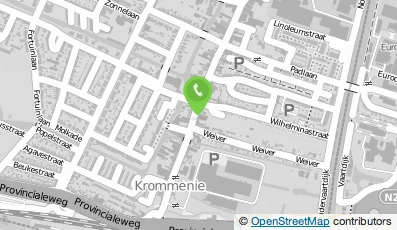 Bekijk kaart van Commadoor in Krommenie