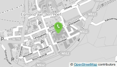 Bekijk kaart van Bouwbureau DTK in Egmond aan Zee