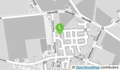 Bekijk kaart van 'Hoekjes' Kinderopvanghotel in Oud-Vossemeer