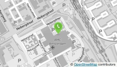 Bekijk kaart van AMC Holding B.V. in Amsterdam